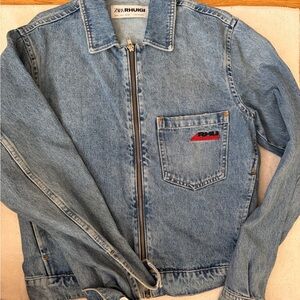 Rhude Blue Jean Jacket